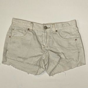 Free people jean shorts